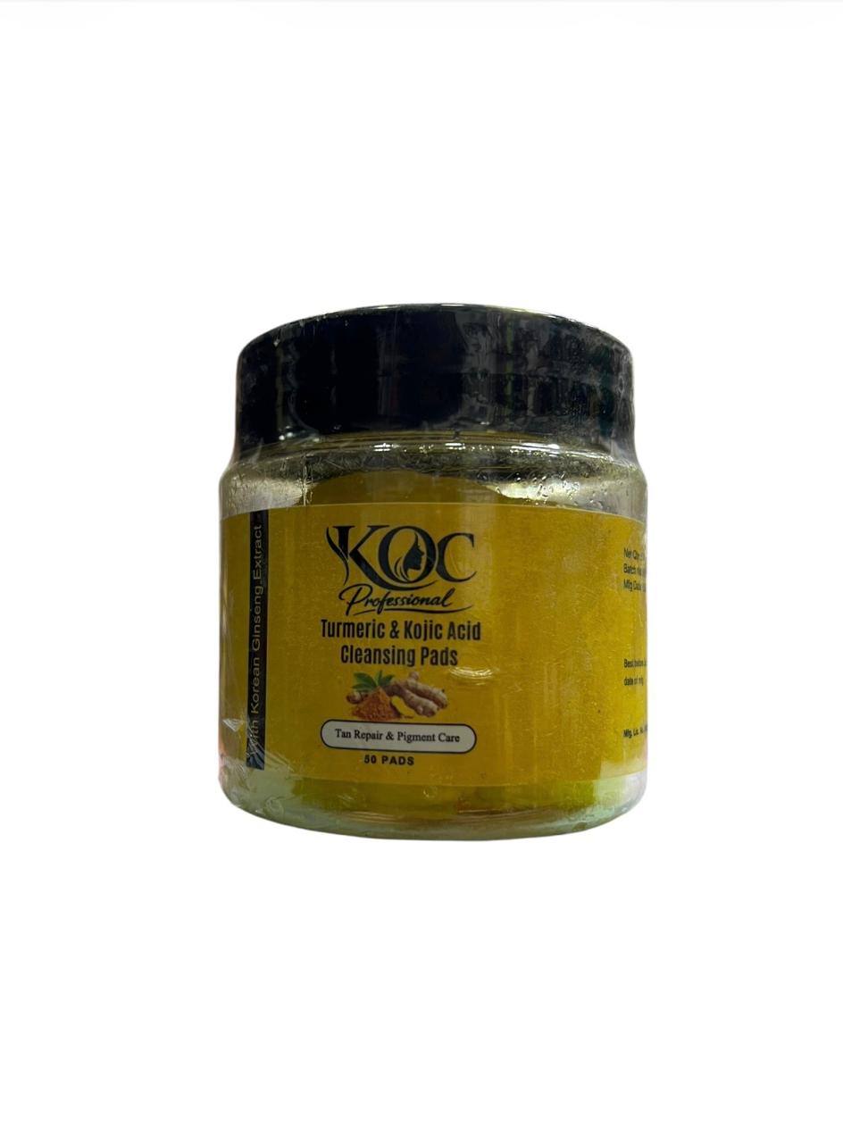 KOC Turmeric & Kojic Acid Cleansing Pads