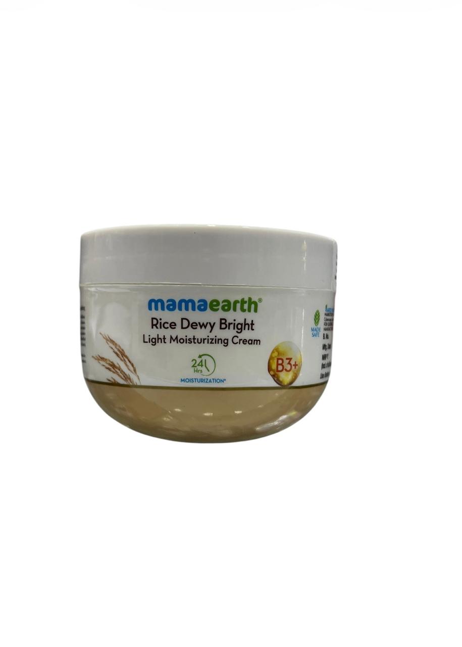 Mamaearth Rice Dewy Bright Light Moisturizer Cream