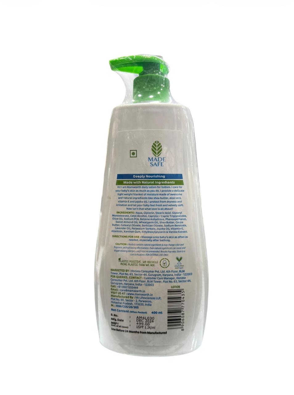 Mamaearth Moisturizing Daily Lotion For Babies