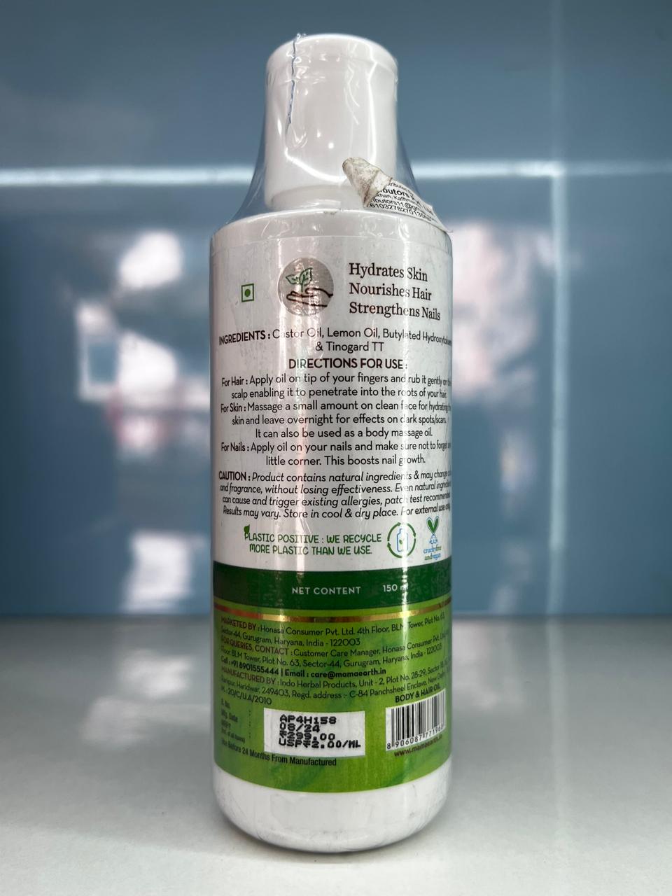 Mamaearth Castor Oil