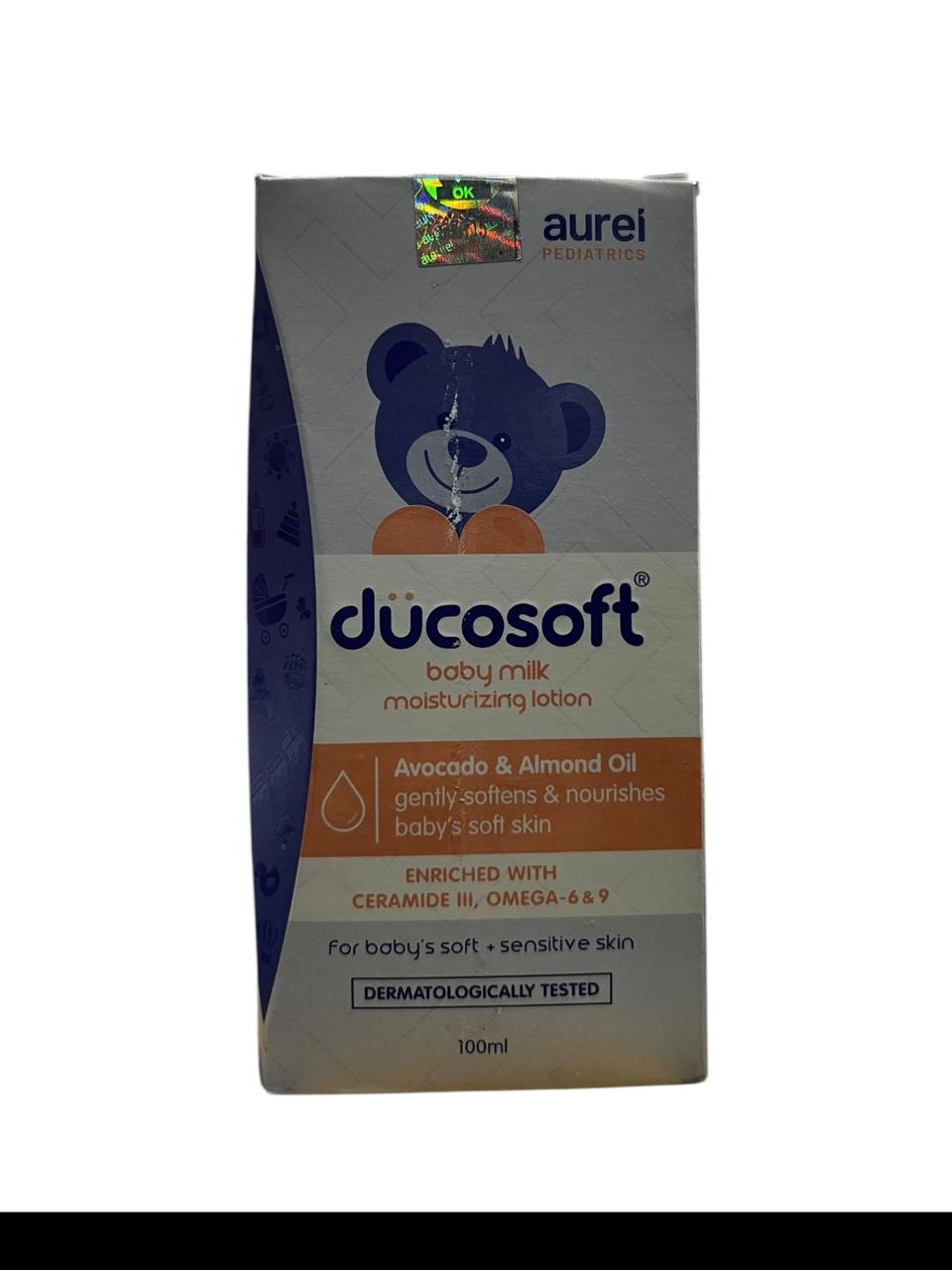 Ducosoft Baby Milk Moisturizing Lotion