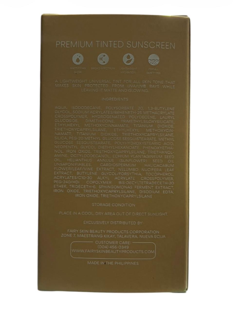 Fairy Skin Premium Tinted Sunscreen