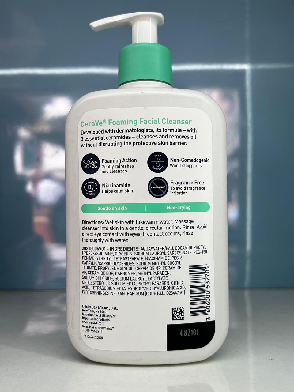 CeraVe Foaming Facial Cleanser