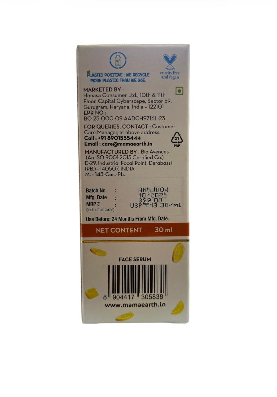 Mamaearth Vitamin C Daily Glow Face Serum