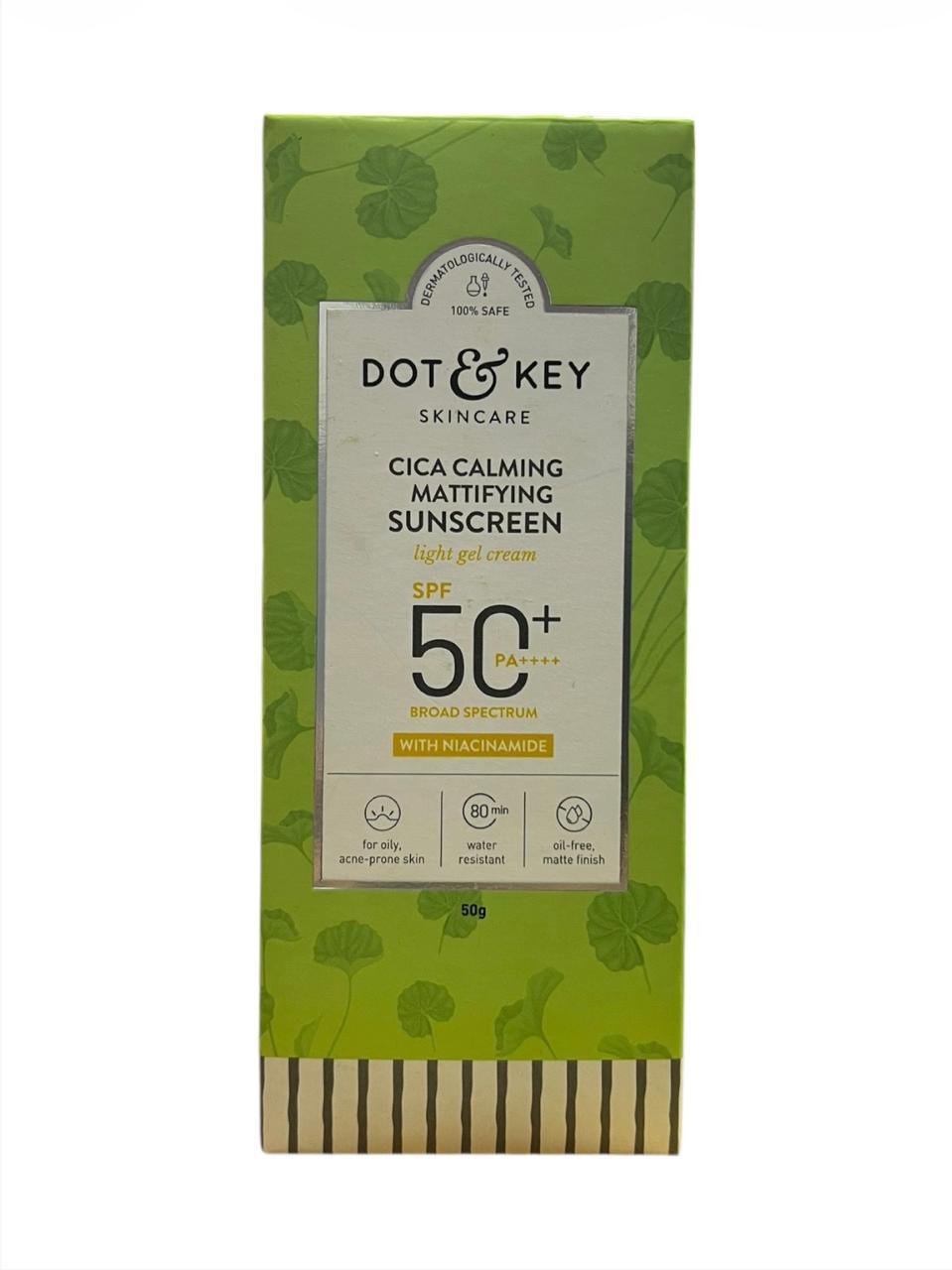 Dot & Key Cica Calming Mattifying Sunscreen