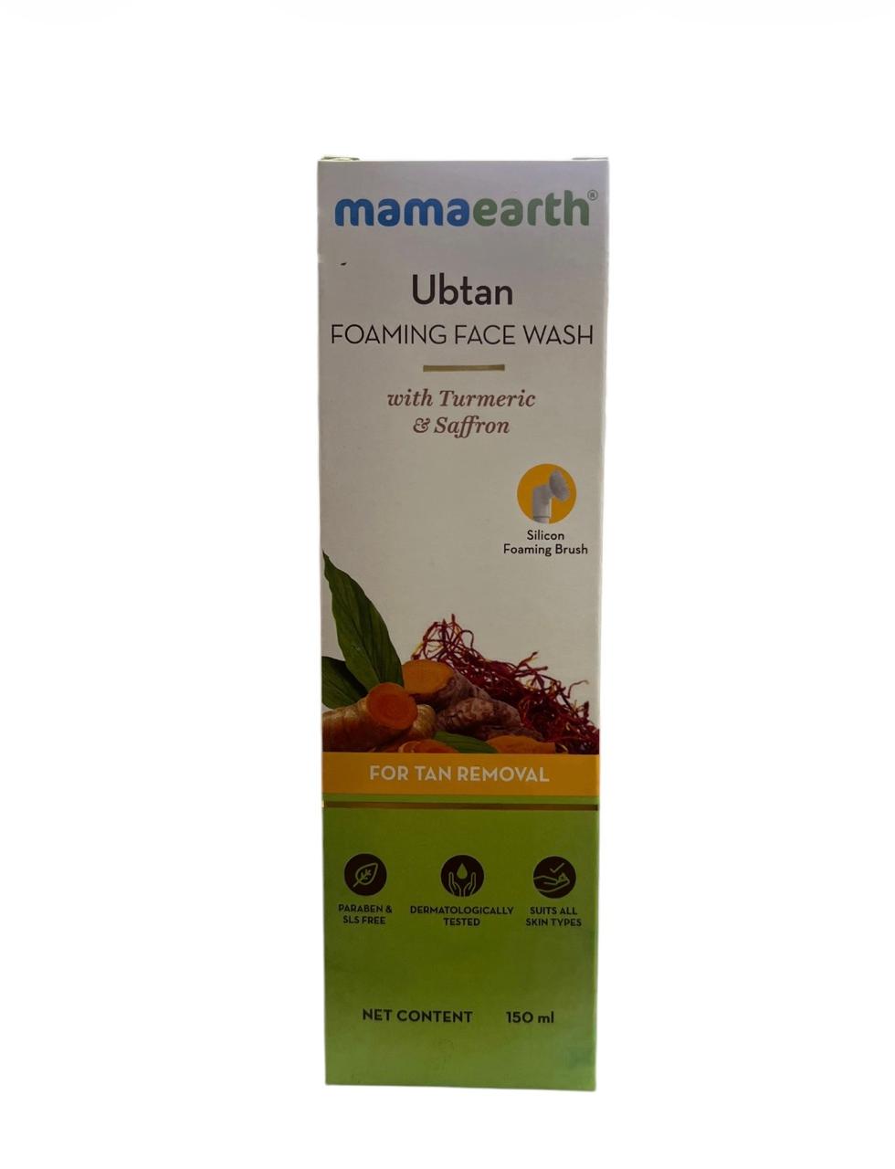 Mamaearth Ubtan Foaming Face Wash