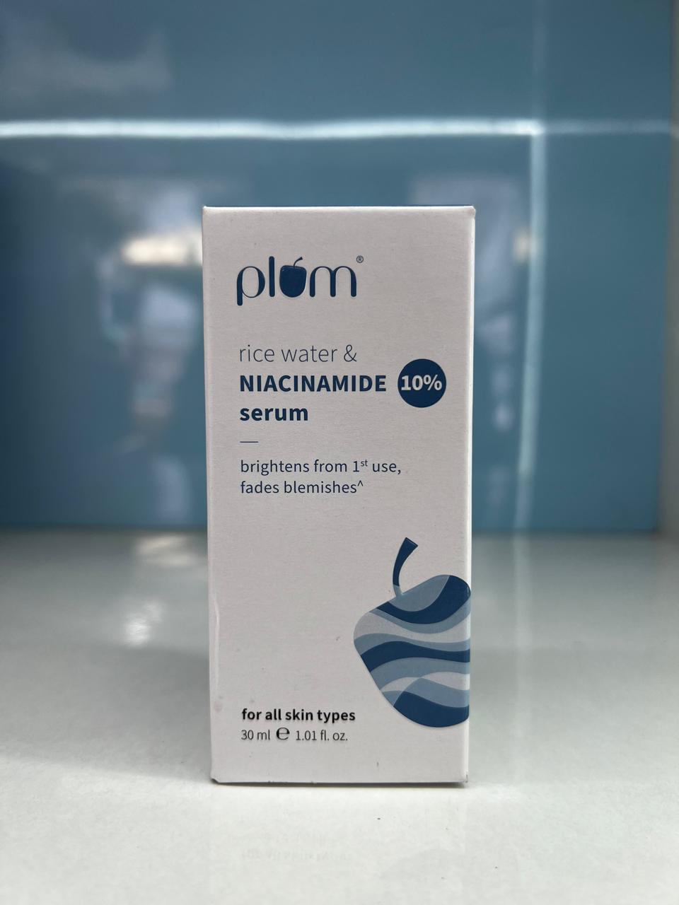 Plum Rice Water Niacinamide Serum
