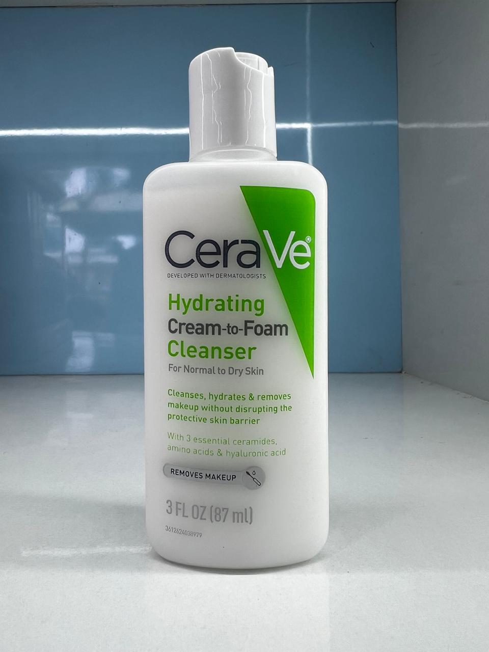 CeraVe Hydrating Cream-to-Foam Cleanser