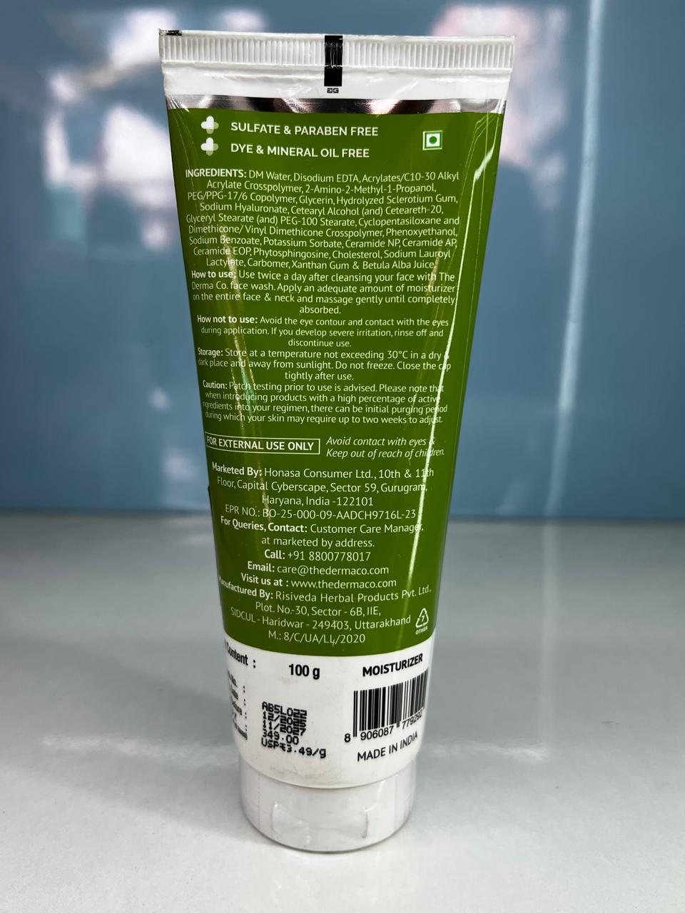 Derma Co Oil-Free Daily Face Moisturizer