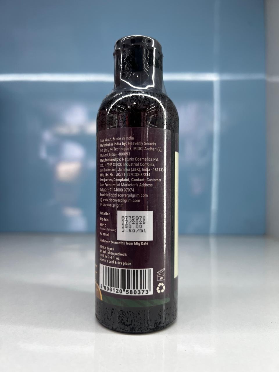 Pilgrim Red Vine Face Wash