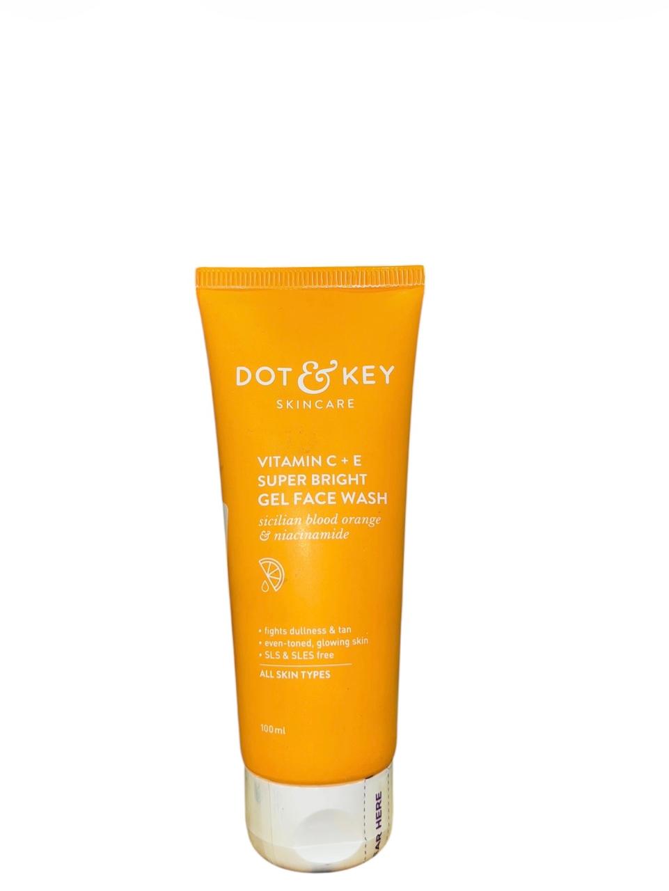 Dot & Key Vitamin C+E Super Bright Gel Face Wash
