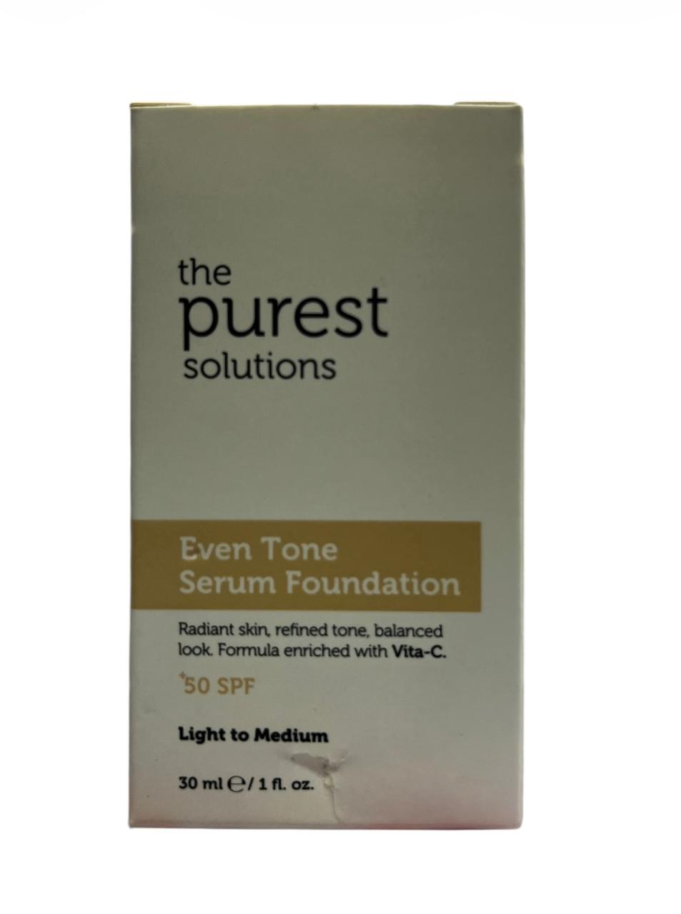 The Purest Solution Even Tone Serum Foundation