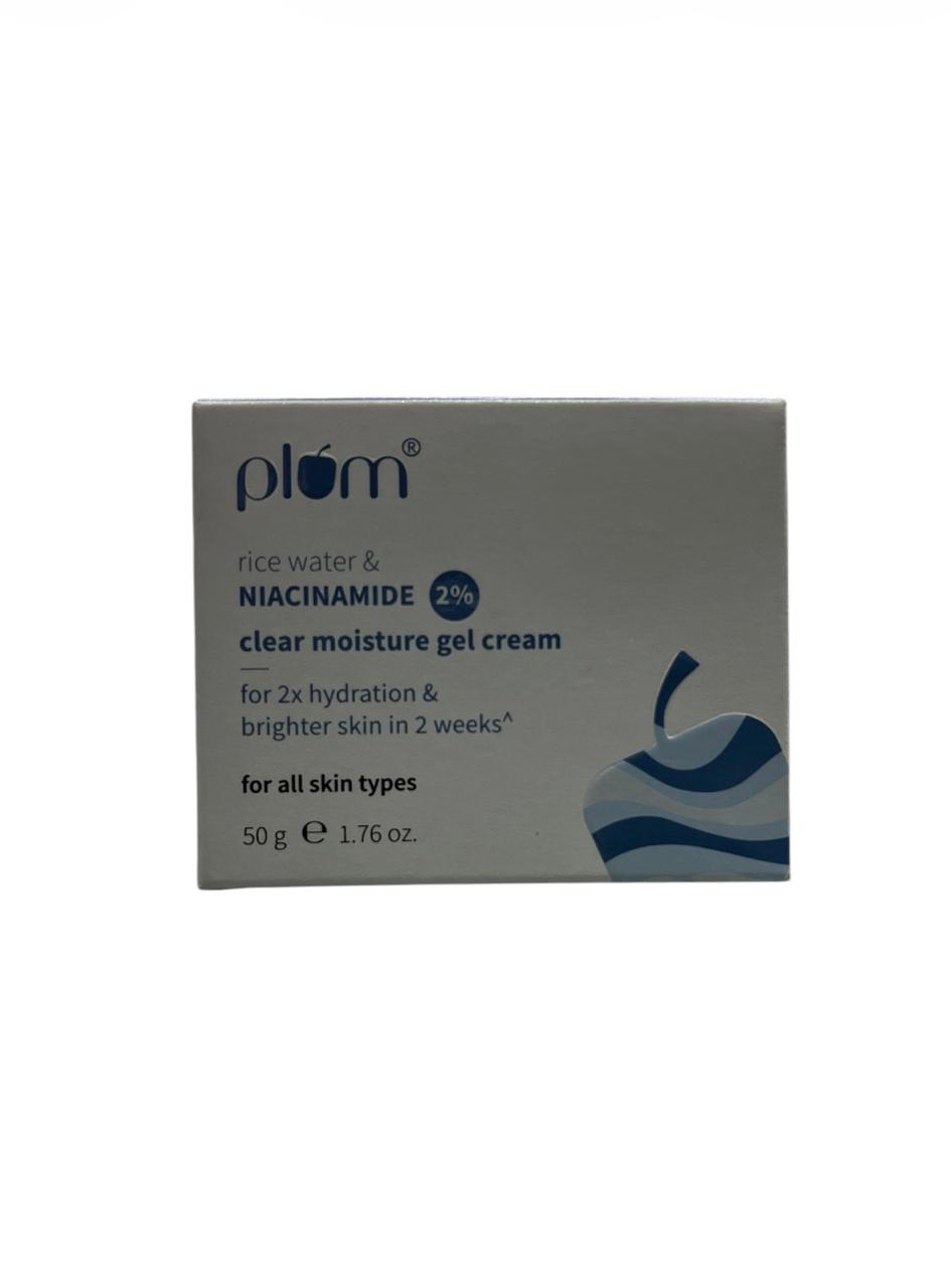 Plum Rice Water Niacinamide Moisture Gel Cream