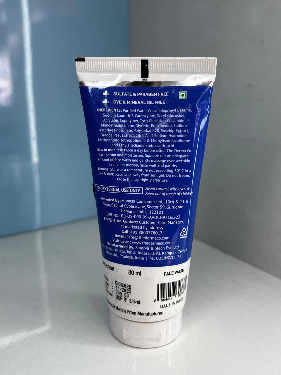 Derma Co 2% Vitamin C Daily Face Wash
