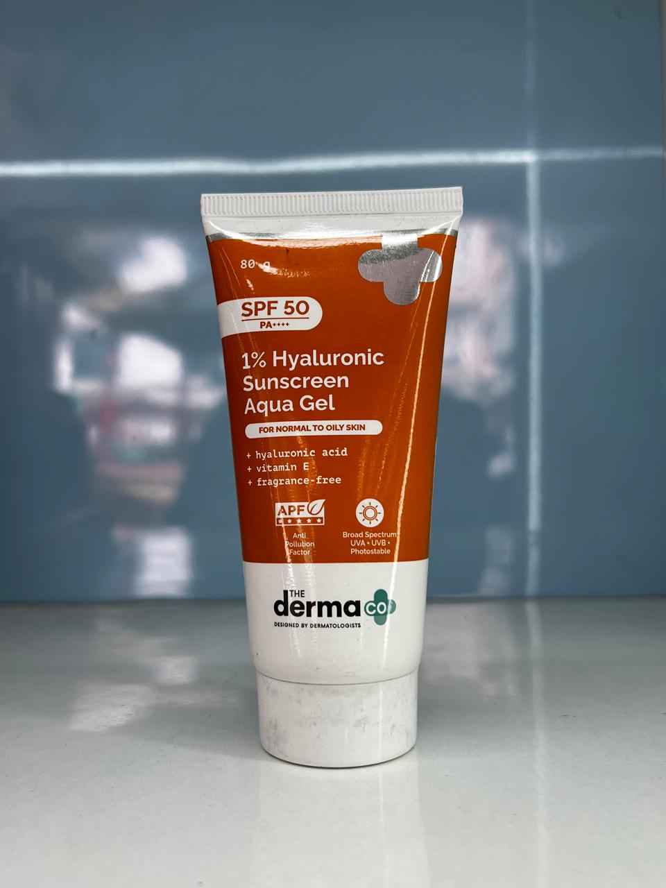 Derma Co 1% Hyaluronic Sunscreen Aqua Gel