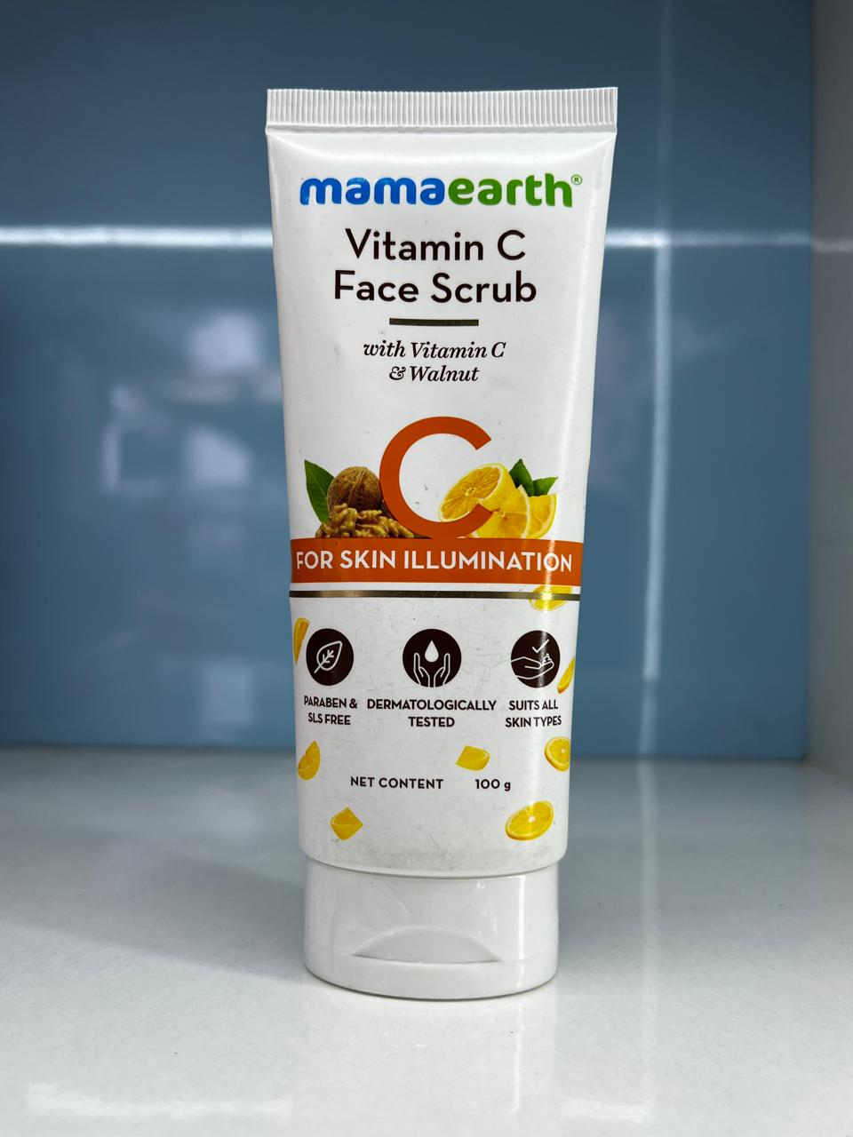 Mamaearth Vitamin C Face Scrub