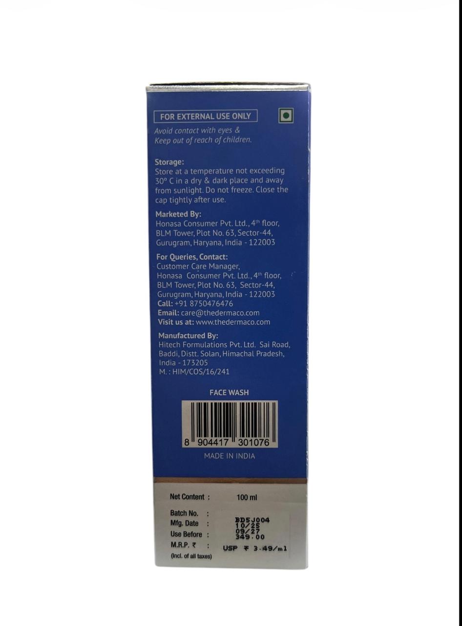 Derma Co 1% Salicylic Acid Foaming Daily Face Wash