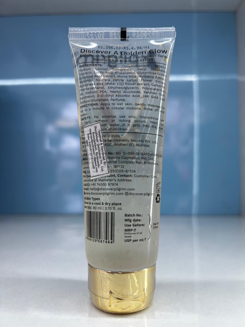 Pilgrim 24K Gold Face Wash