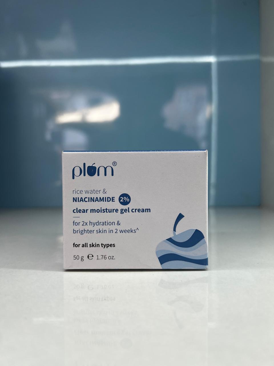 Plum Rice Water & Niacinamide Clear Moisture Gel Cream
