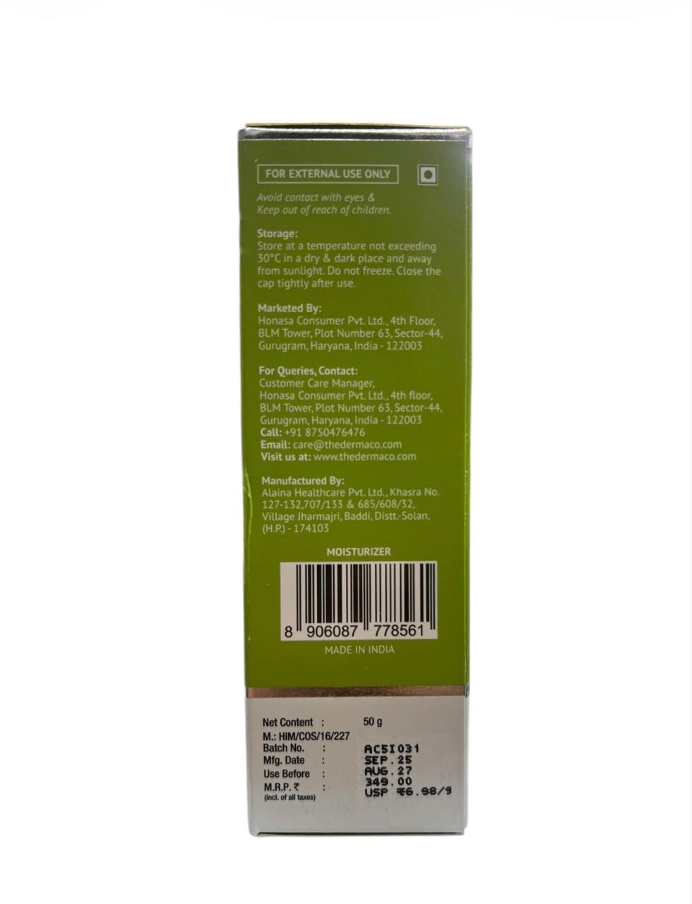Derma Co 5% Cica-Glow Daily Face Moisturizer