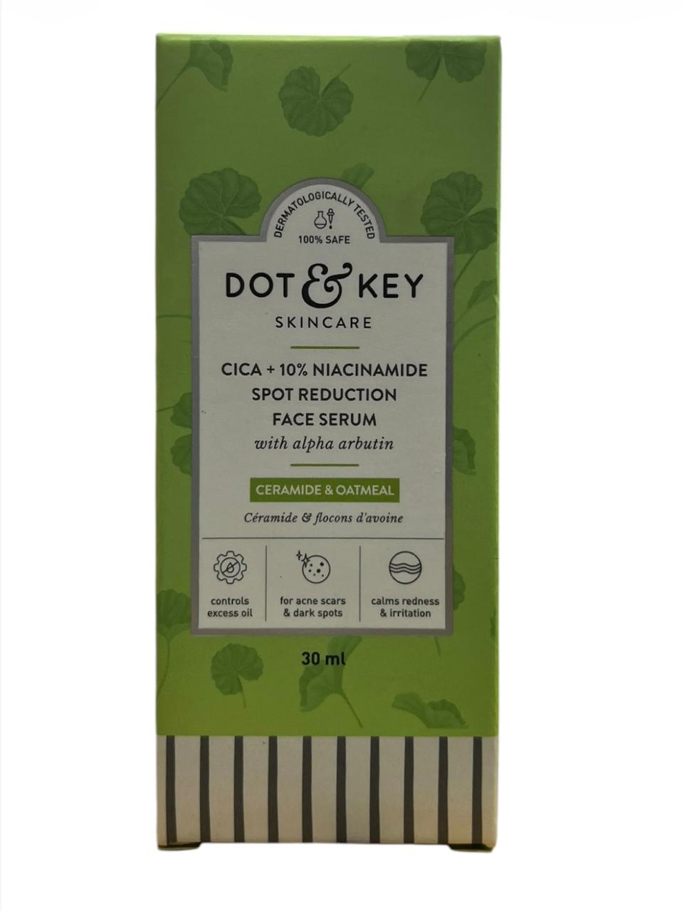 Dot & Key Cica + 10% Niacinamide Spot Reduction Face Serum