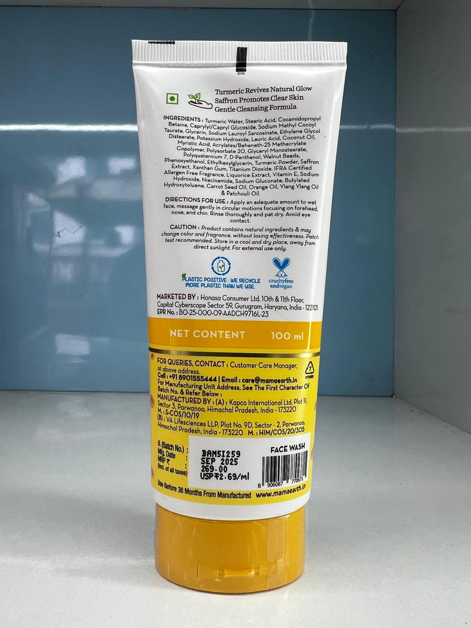 Mamaearth Ubtan Face Wash