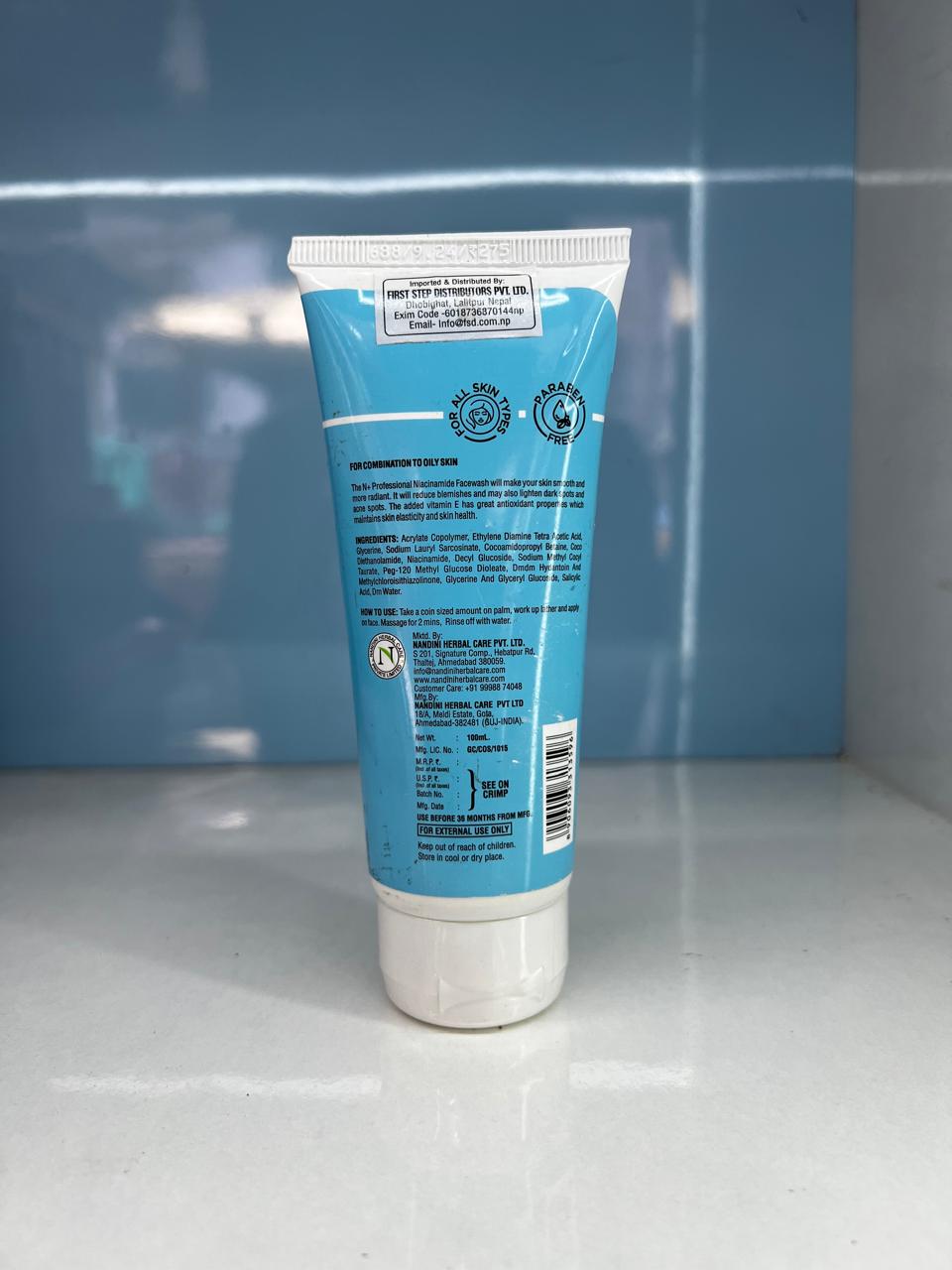 N+ Niacinamide Face Wash