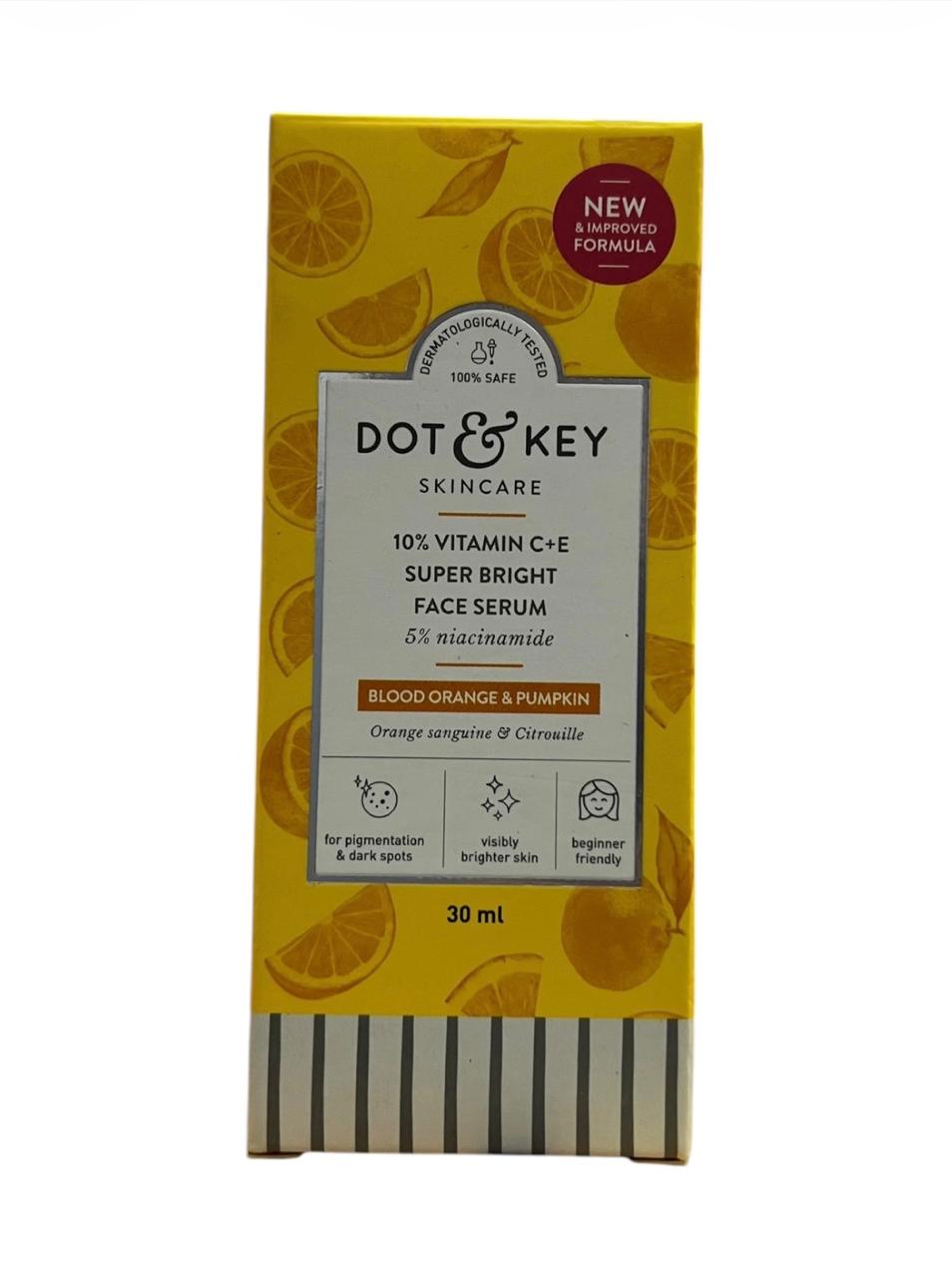 Dot & Key 10% Vitamin C+E Super Bright Face Serum