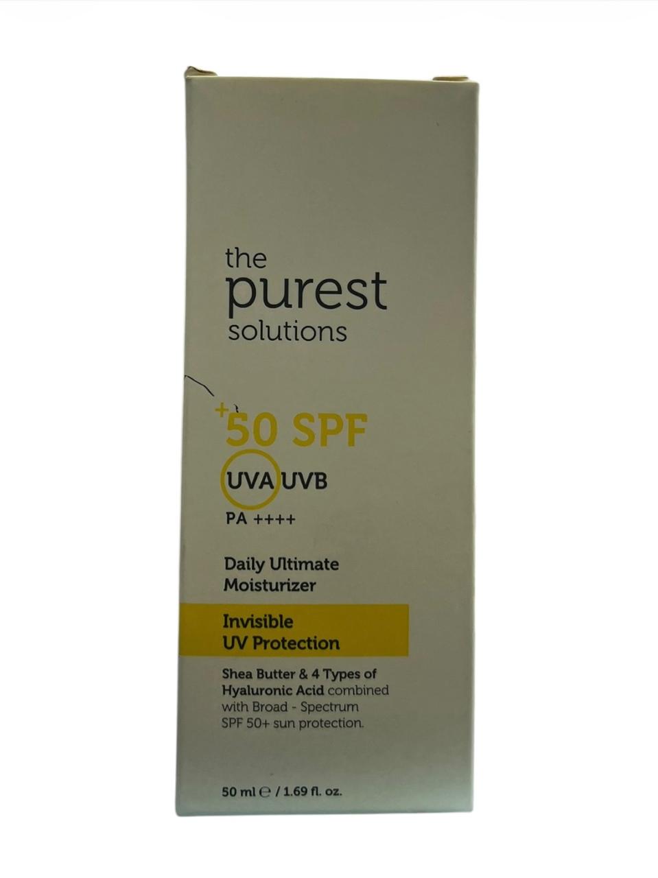 The Purest Solution Invisible Sunscreen