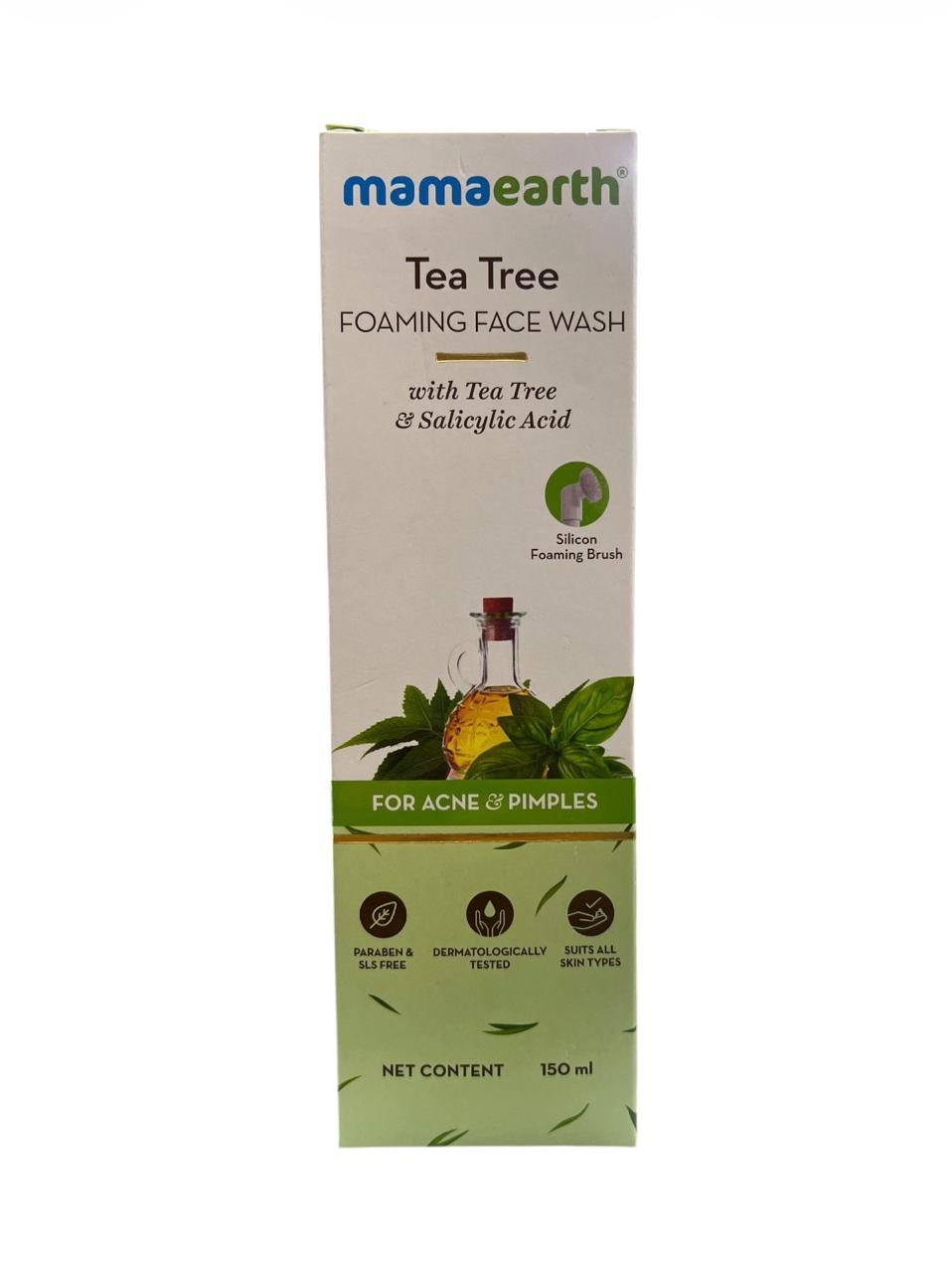 Mamaearth Tea Tree Foaming Face Wash