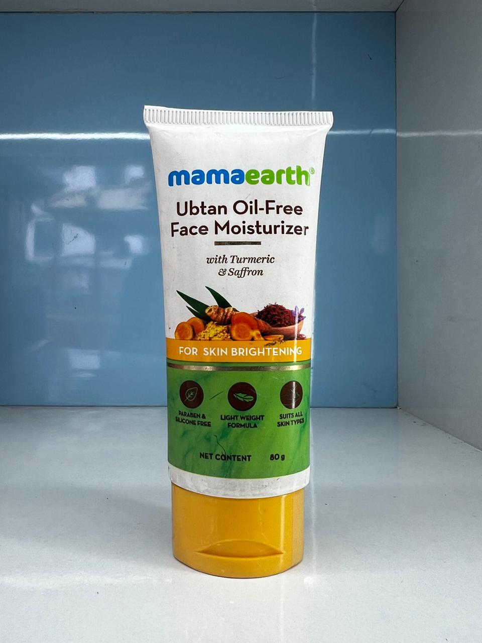 Mamaearth Ubtan Oil-Free Moisturizer