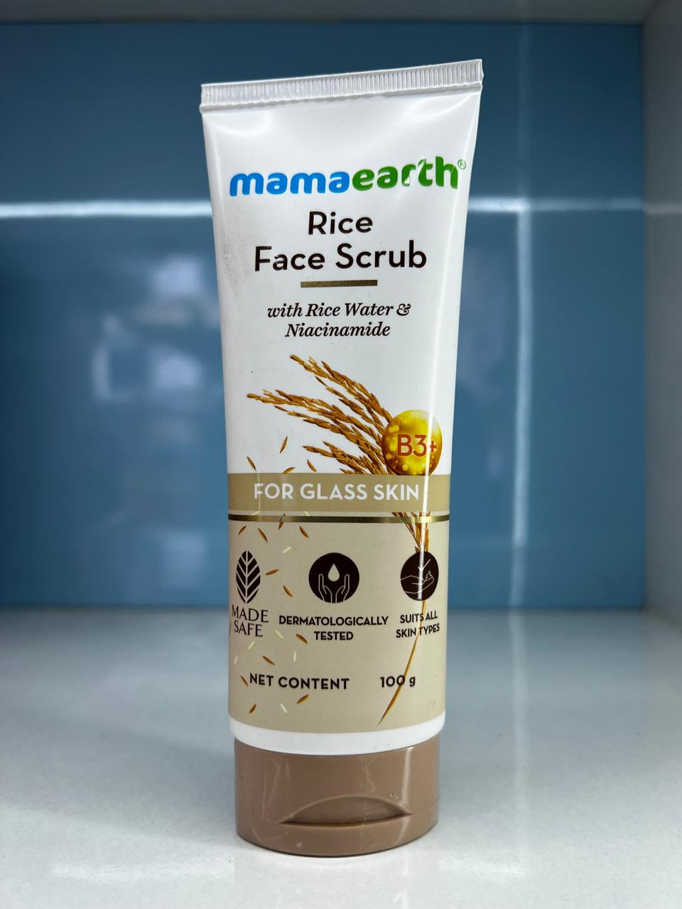 Mamaearth Rice Face Scrub