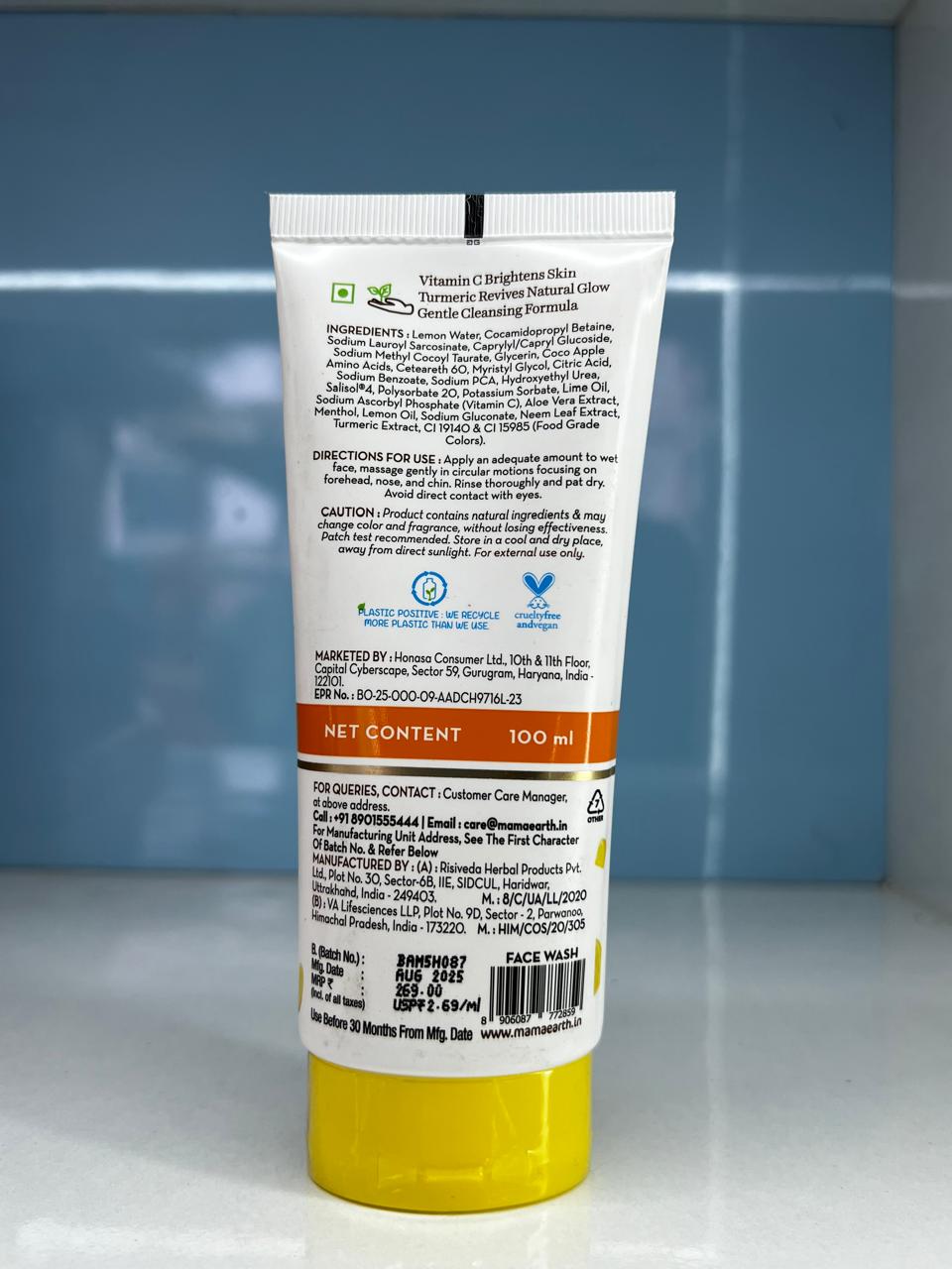 Mamaearth Vitamin C Face Wash