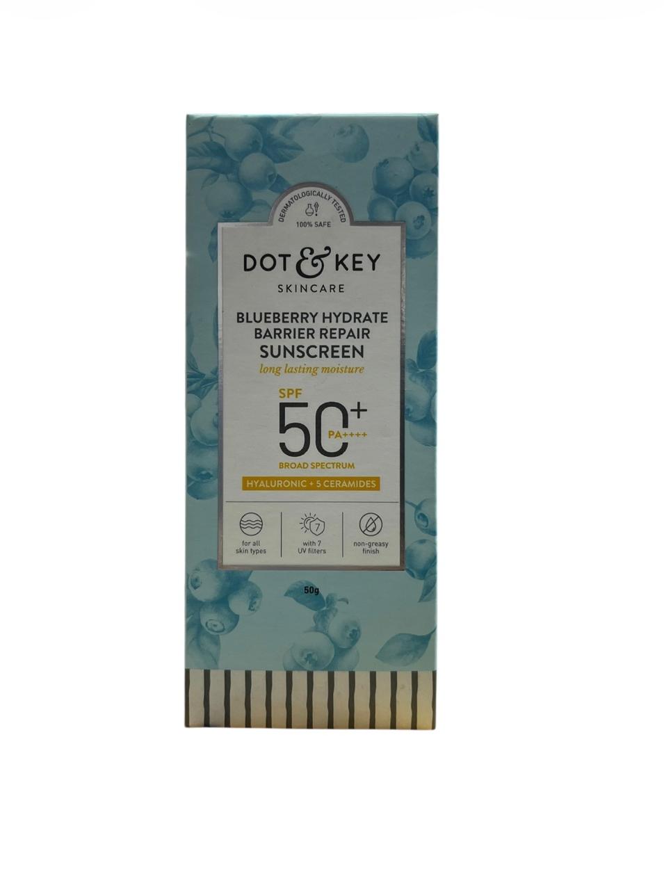 Dot & Key Blueberry Hydrate Barrier Repair Sunscreen