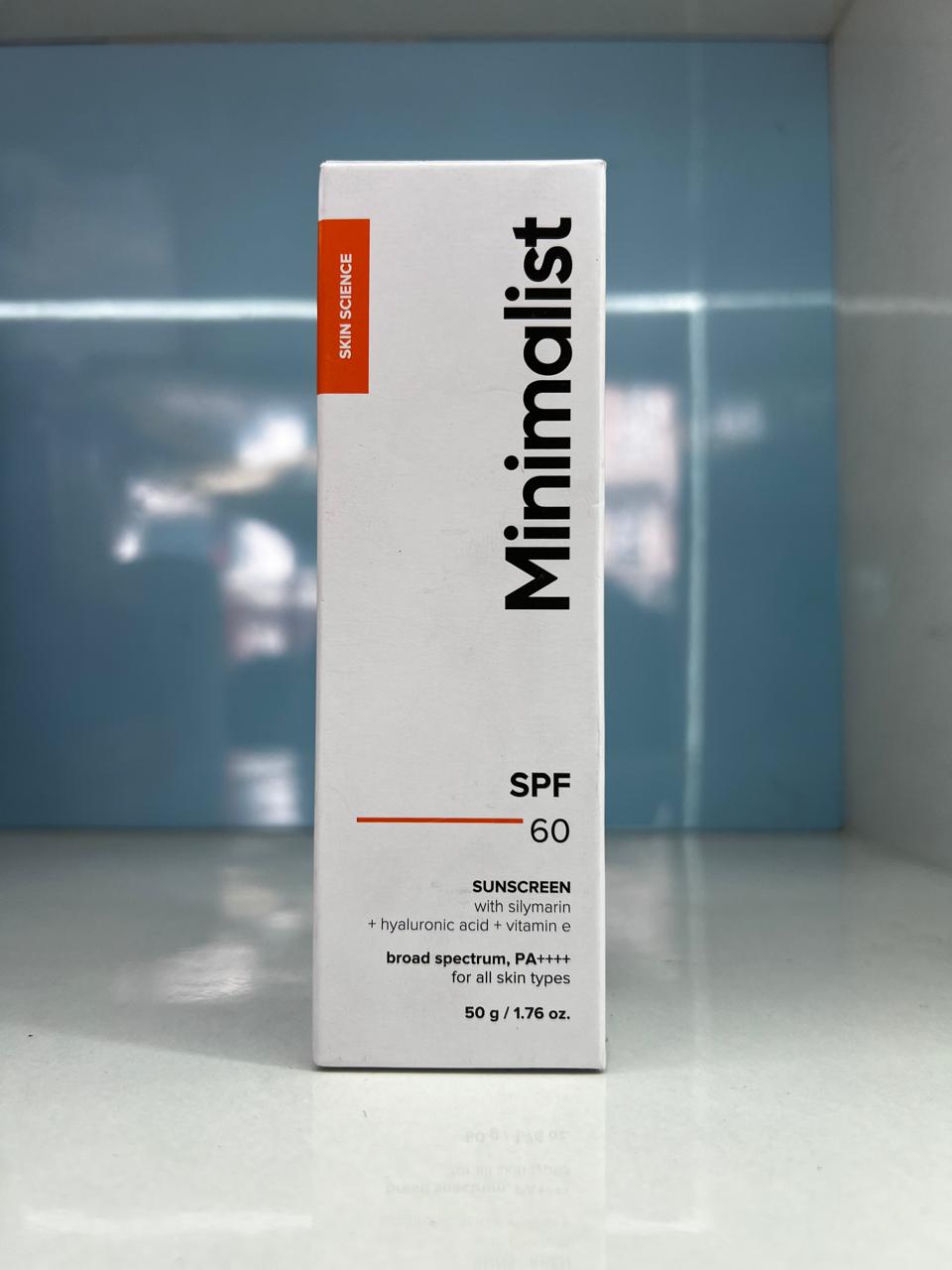 Minimalist SPF60 Sunscreen