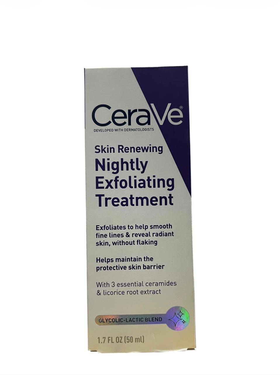 CeraVe Skin Renewing Nightly Exfoliating Treatment