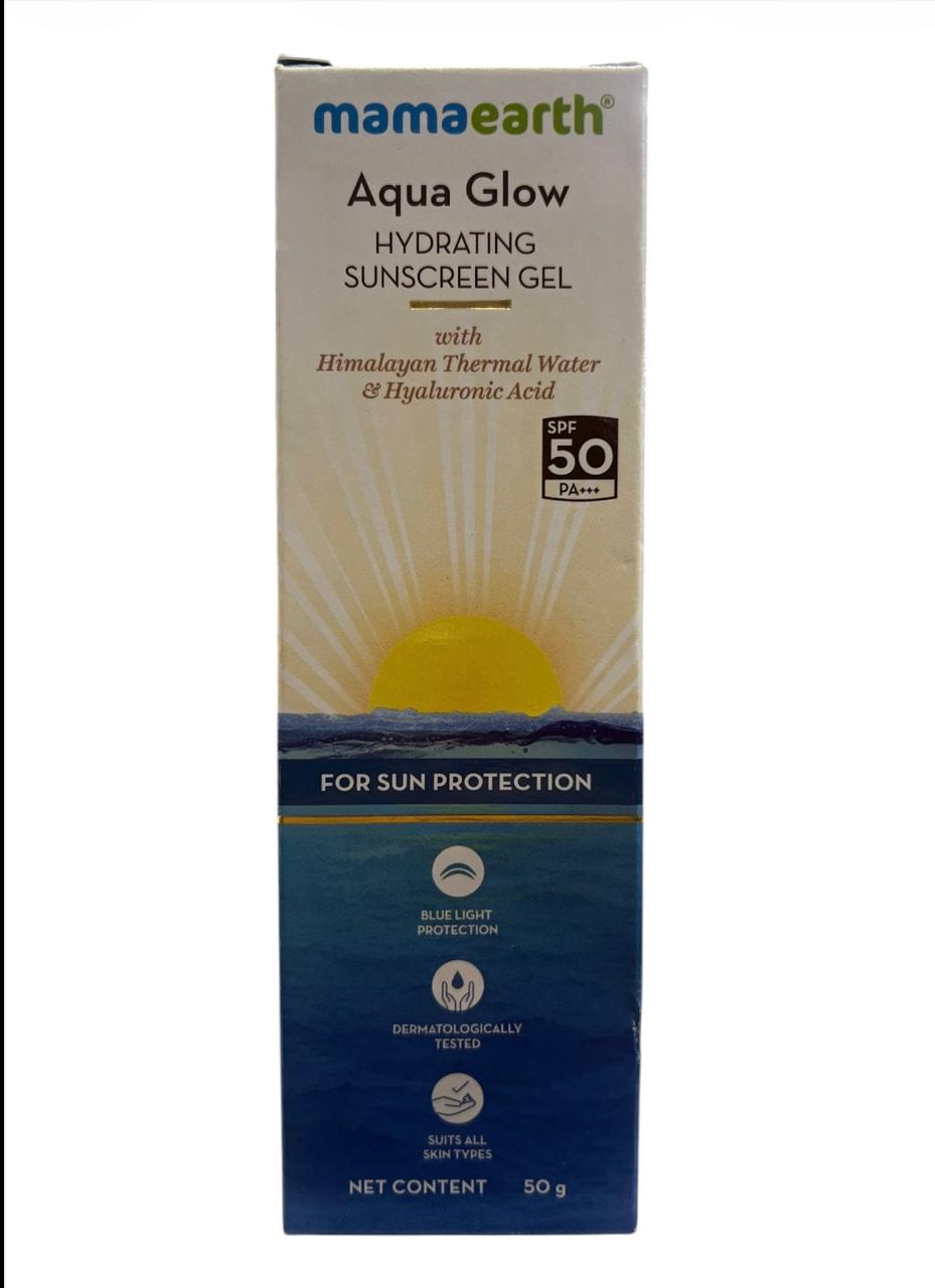 Mamaearth Aqua Glow Hydrating Sunscreen