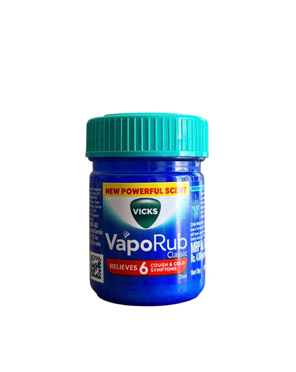 Vicks VapoRub Jar
