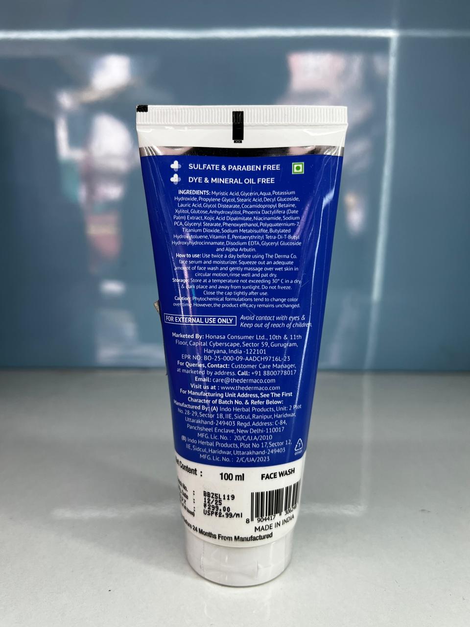 Derma Co Kojic Acid Daily Face Wash