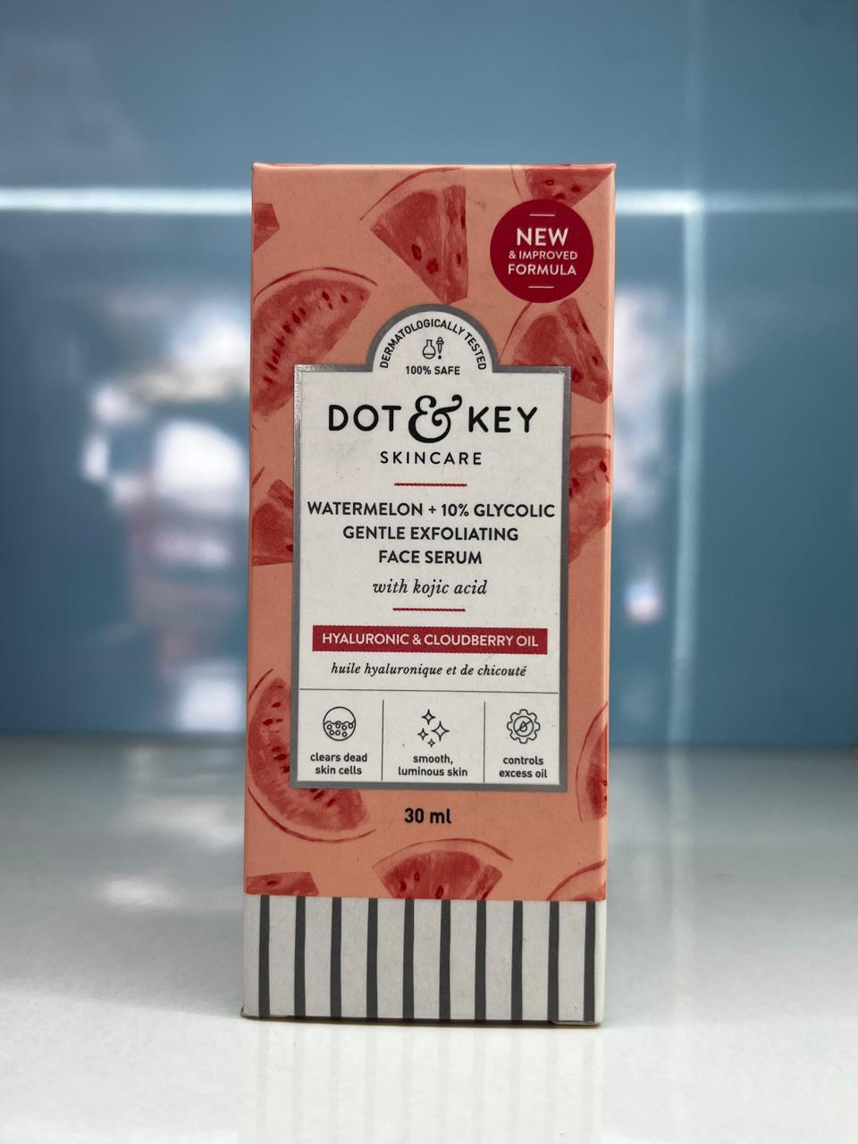 Dot & Key Watermelon + 10% Glycolic Gentle Exfoliating Face Serum