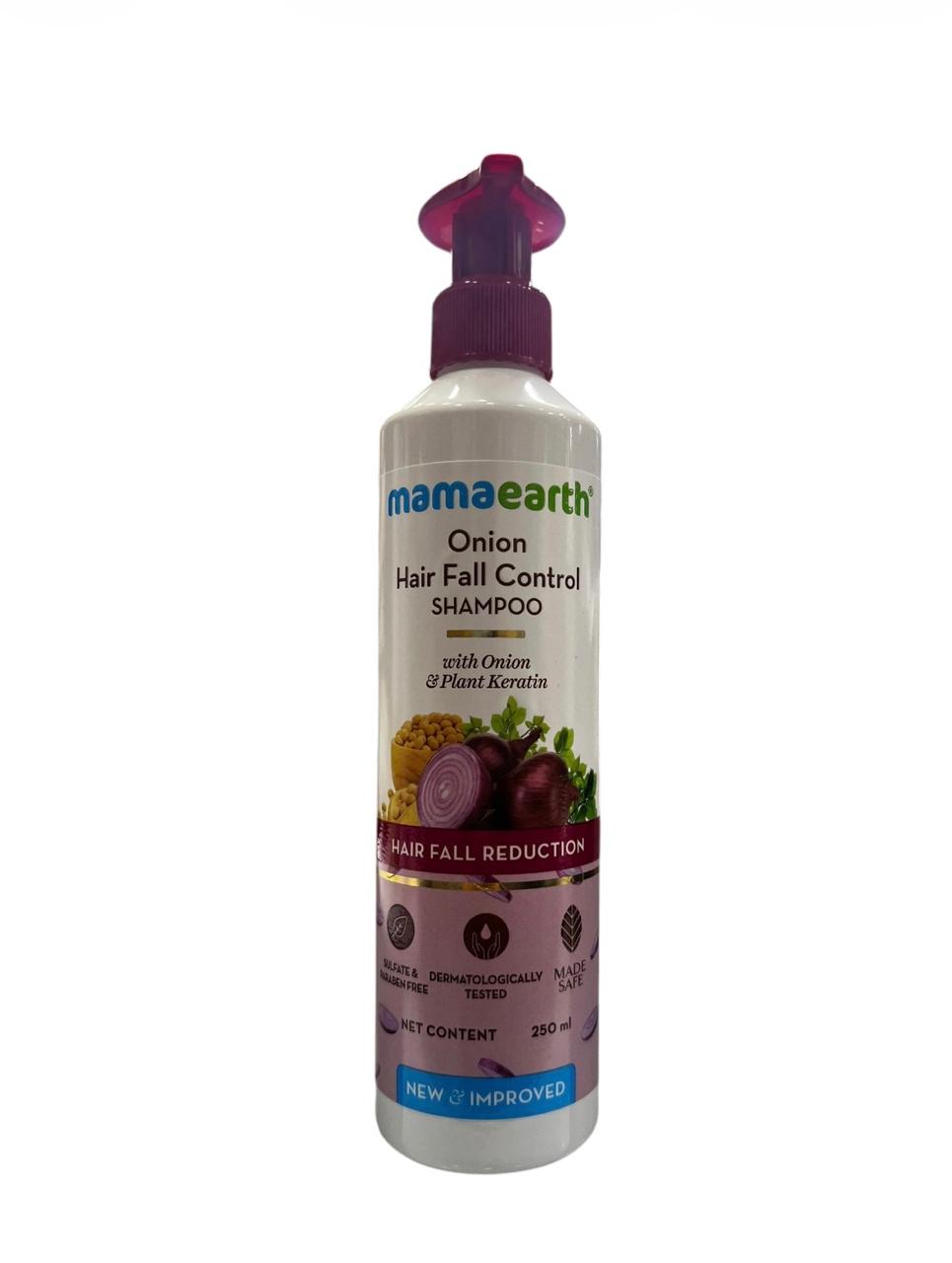 Mamaearth Onion Hair Fall Control Shampoo