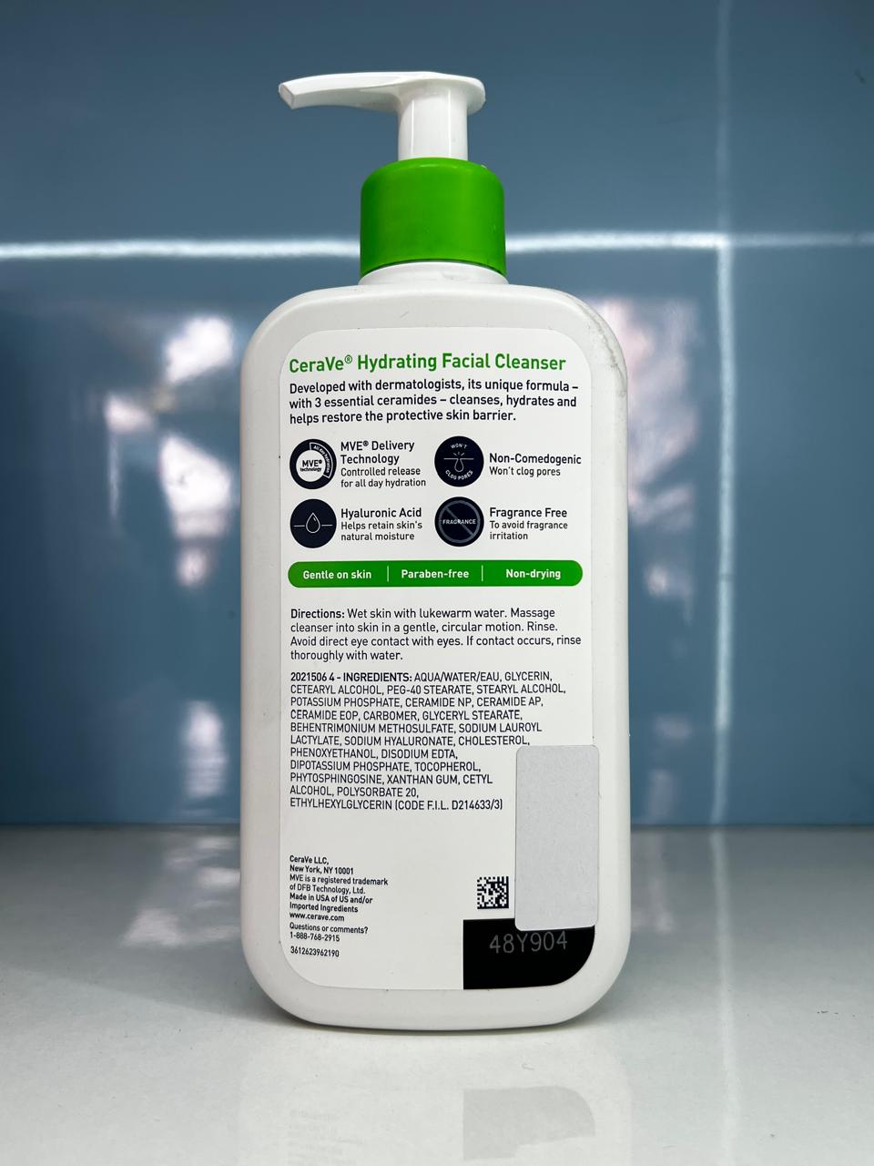 CeraVe Hydrating Facial Cleanser