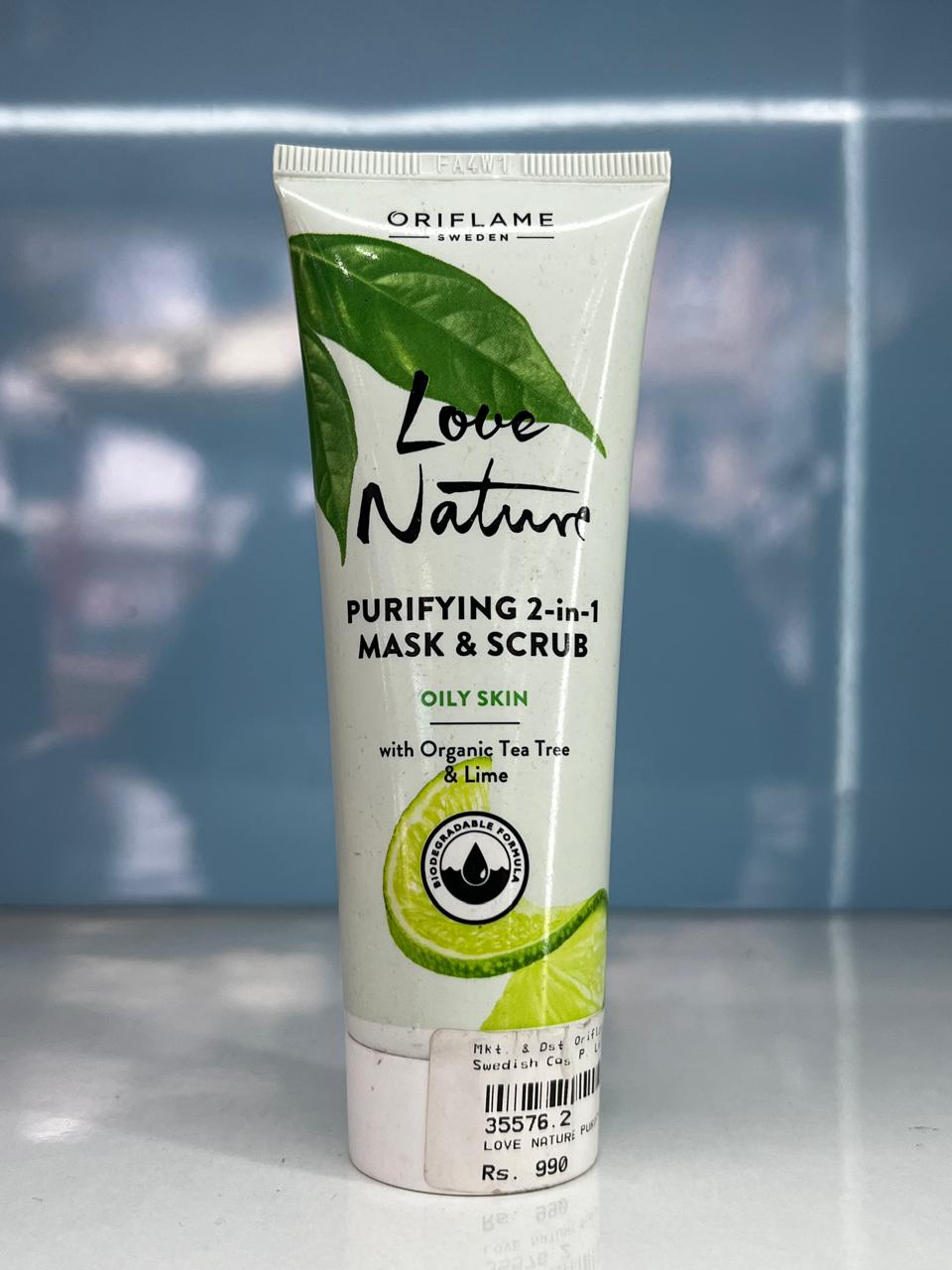 Oriflame Love Nature Face Scrub
