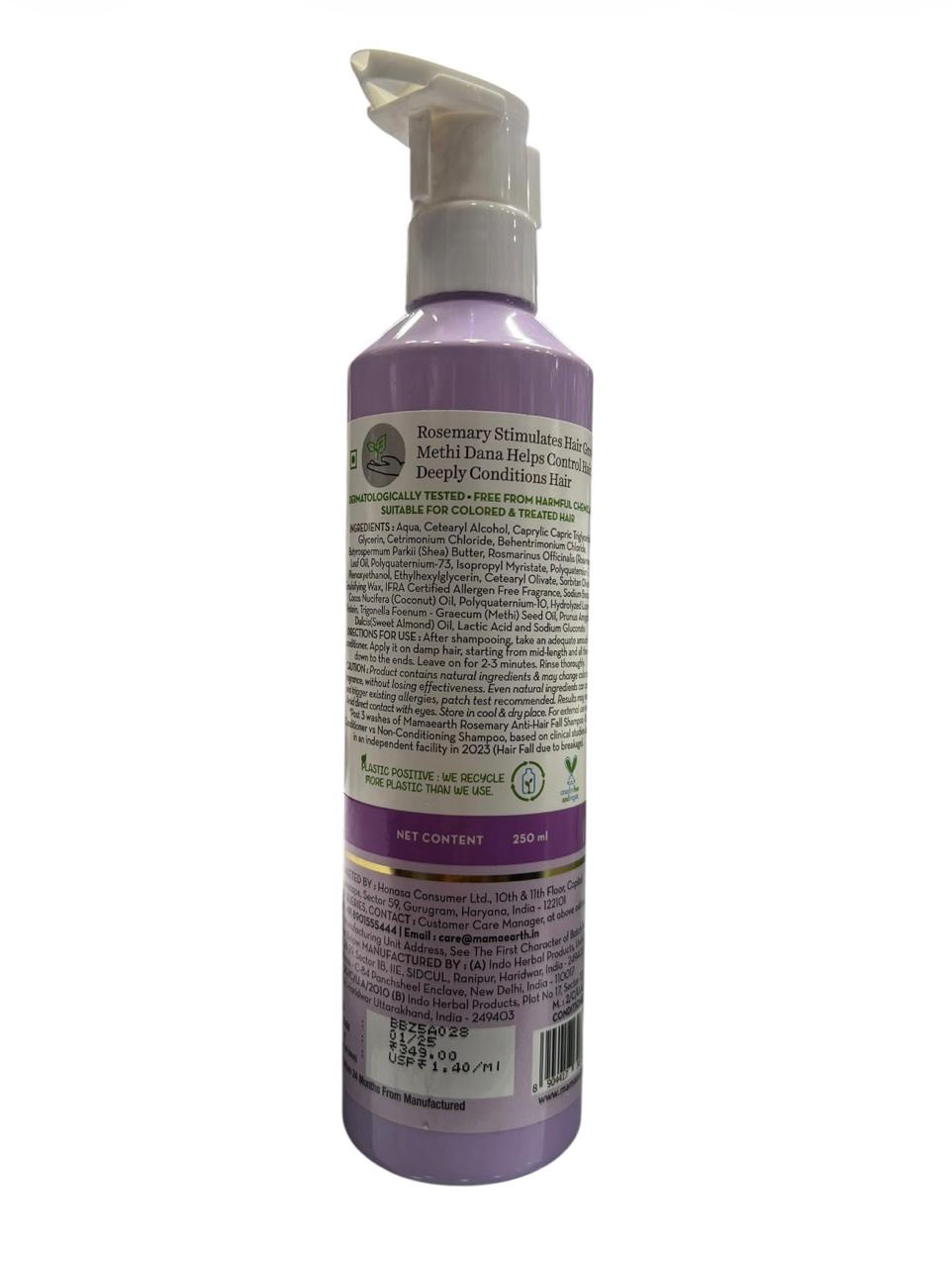 Mamaearth Rosemary Anti-Hair Fall Conditioner