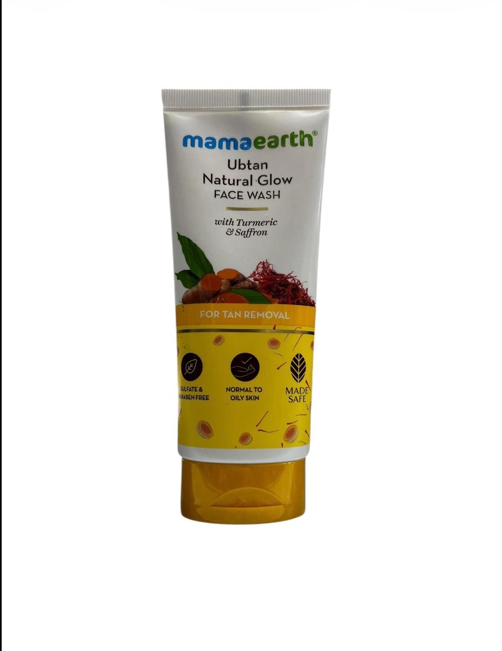 Mamaearth Ubtan Natural Glow Face Wash