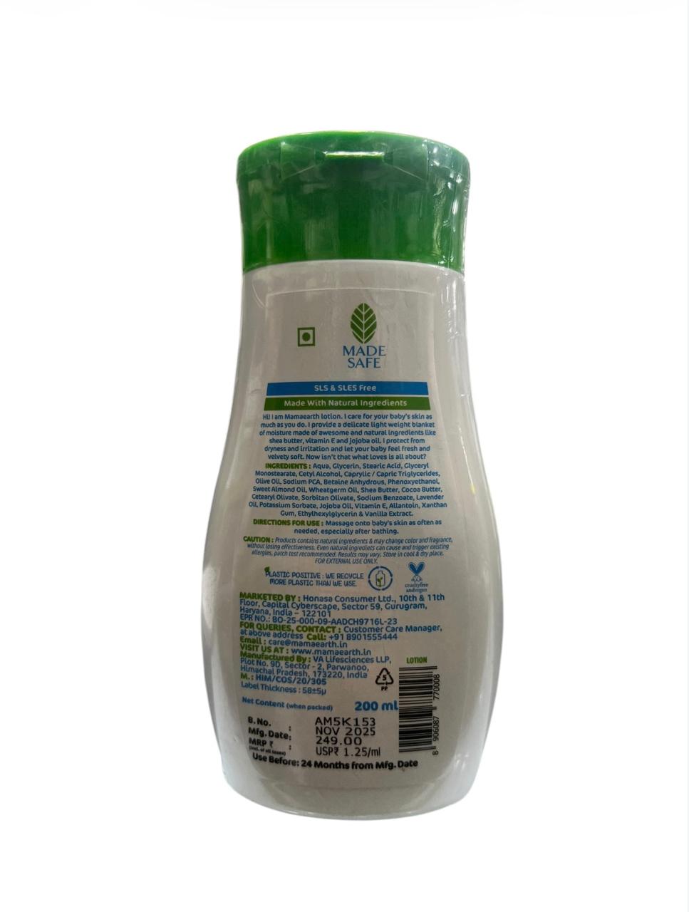 Mamaearth Baby Moisturizer Daily Lotion