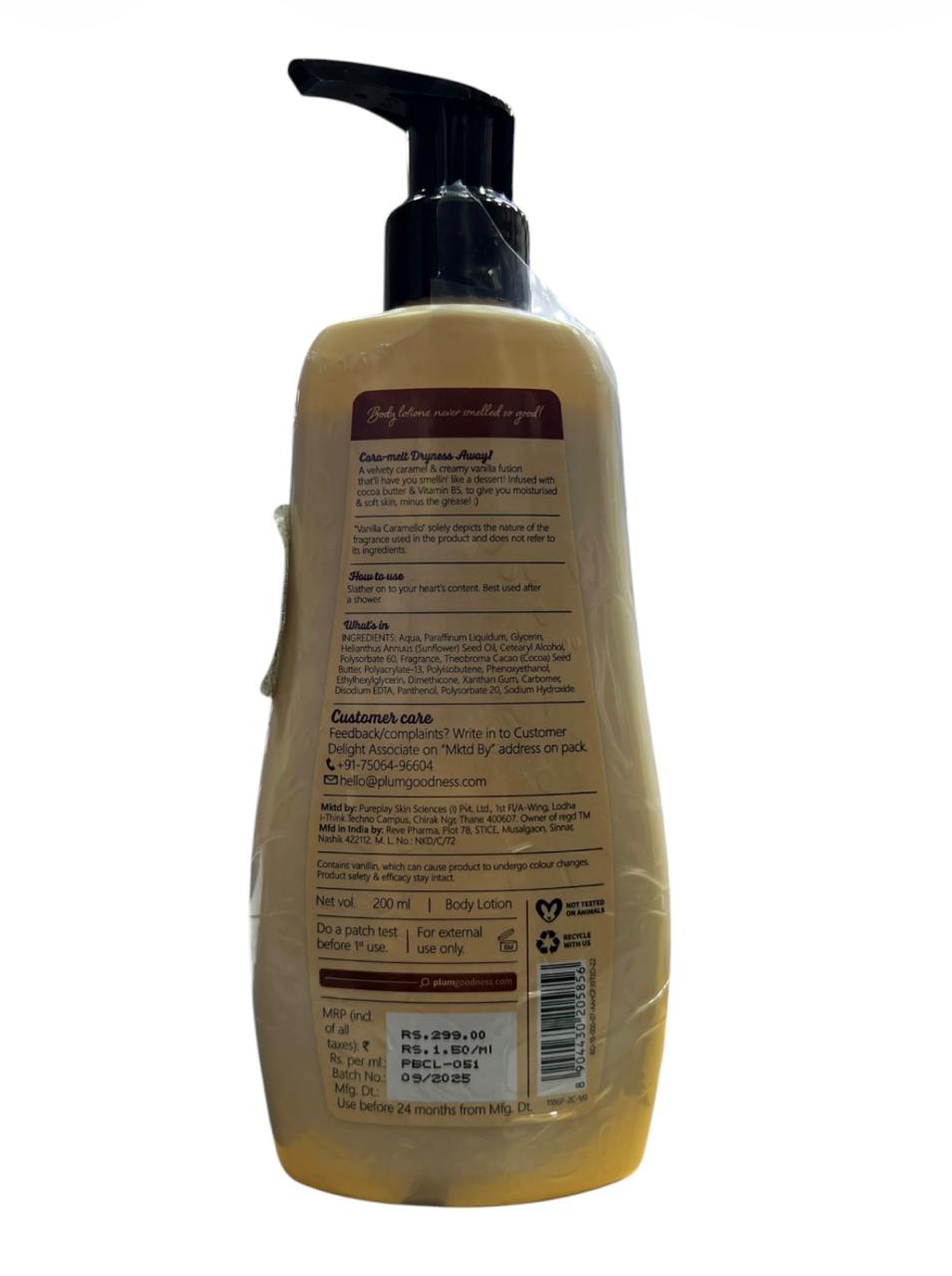 Plum Body Lovin Vanilla Caramello Body Lotion